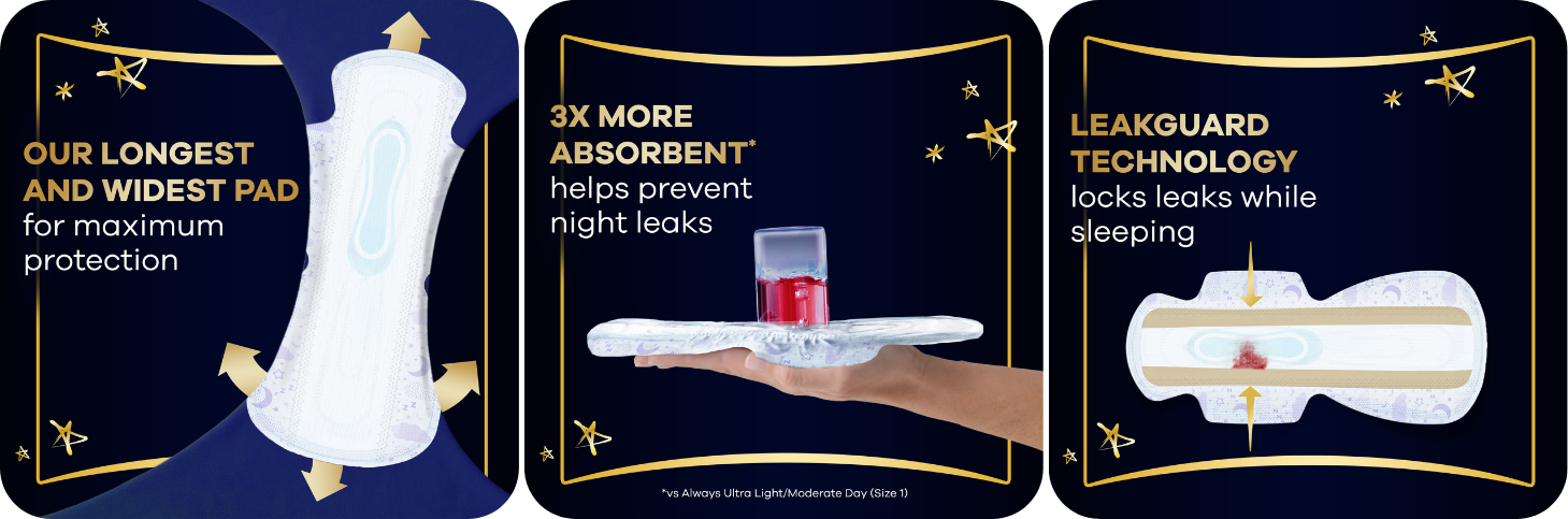 Always Ultra Size 6 Night