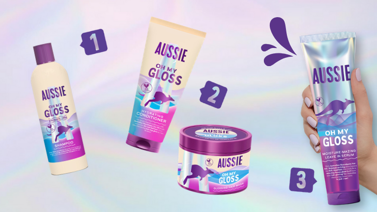 Aussie Oh My Gloss range