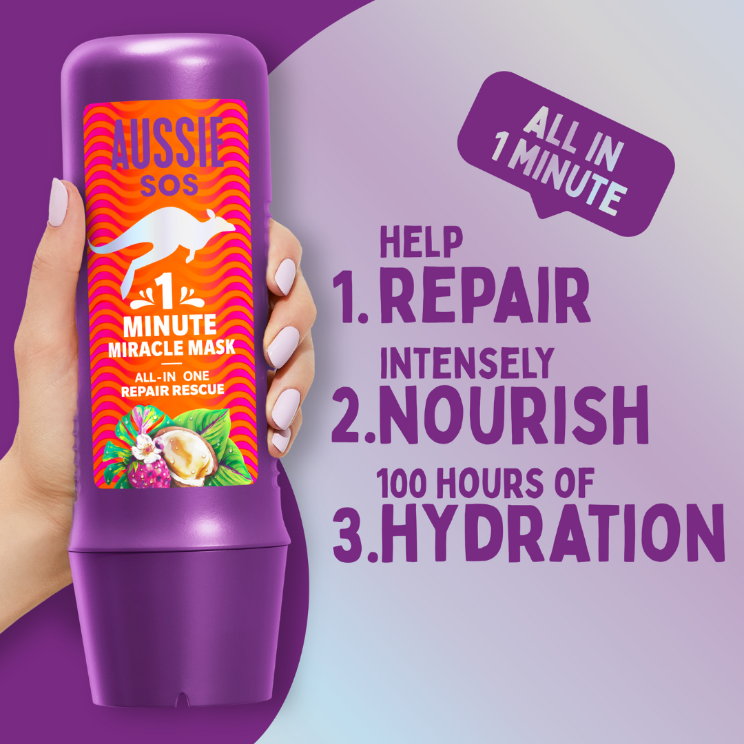 Aussie SOS 1 Minute Miracle Repair Rescue Mask