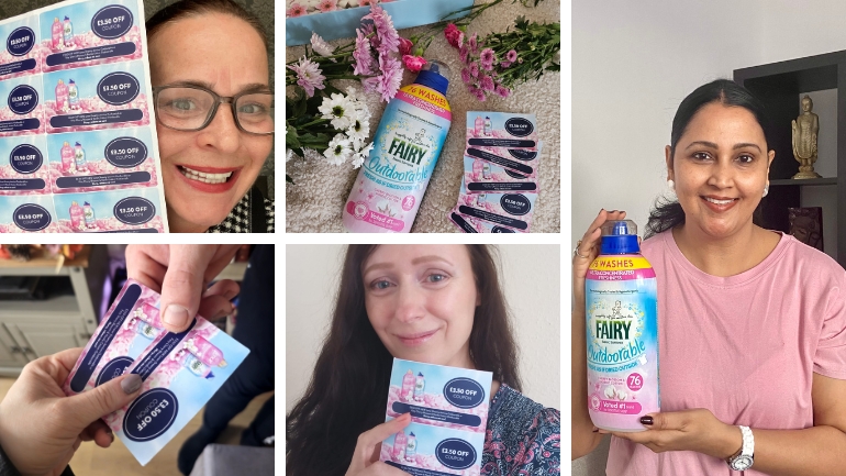 Fairy participants with their money-off coupons