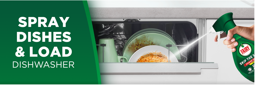 Before the dishwasher 