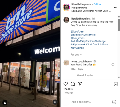 B&m shop along video 