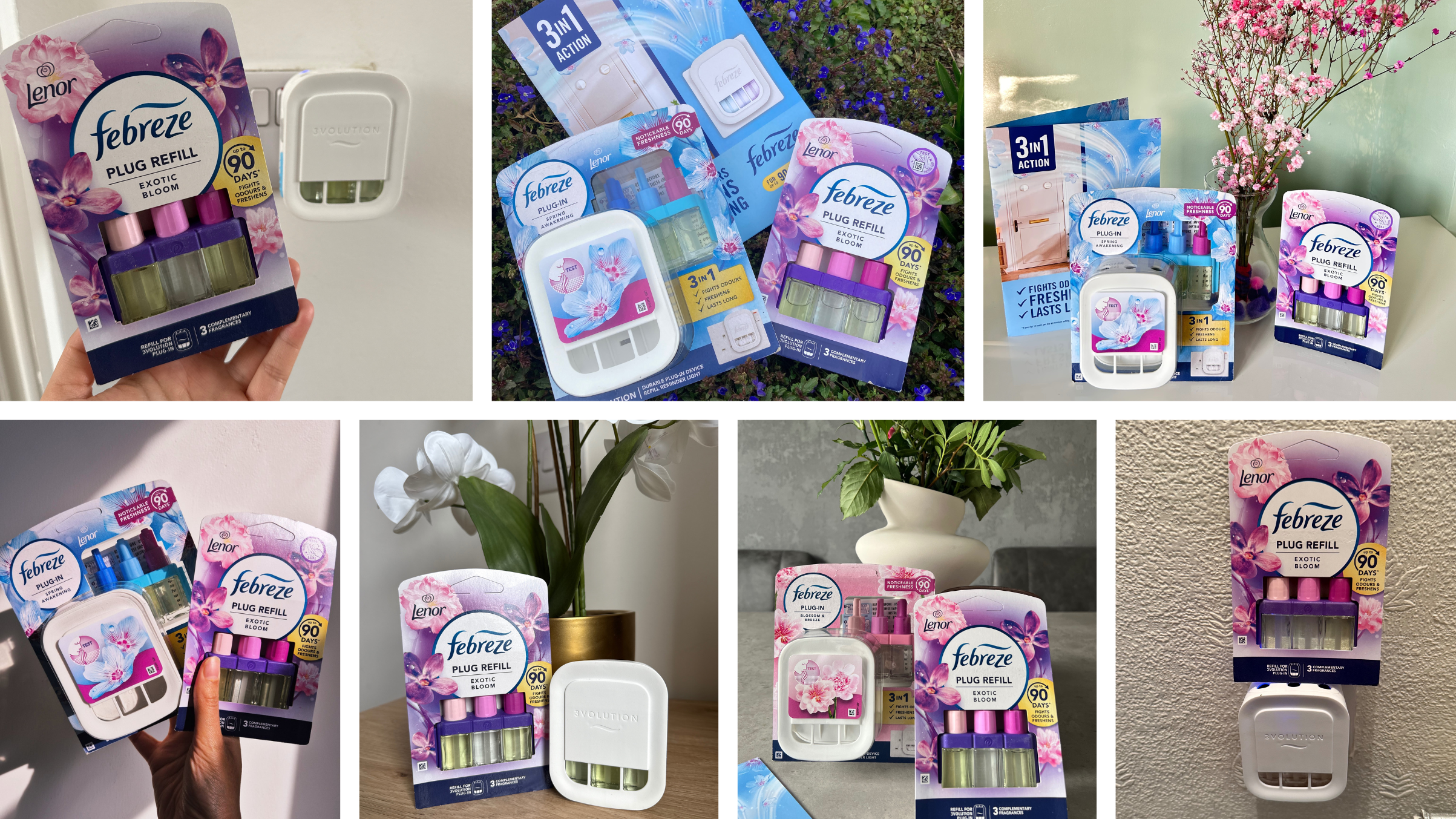 Febreze 3volution starter kits