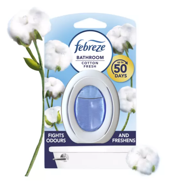 Febreze Bathroom Cotton Fresh pack