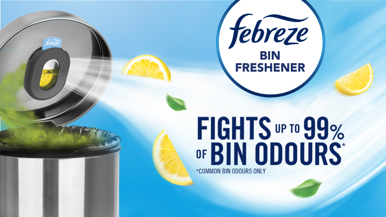 Febreze bin freshener