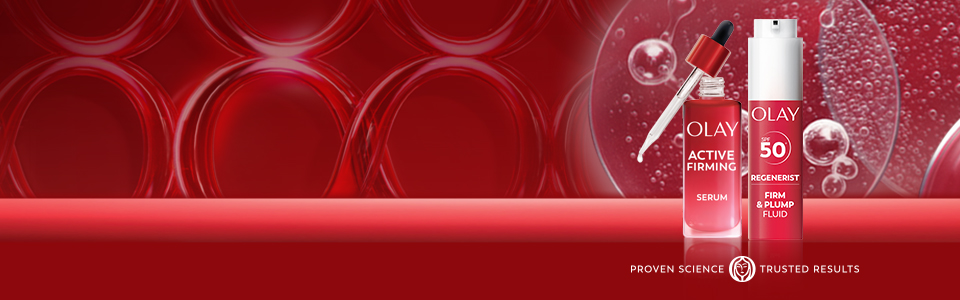 Firmer, Smoother, Radiant skin with OLAY Peptides
