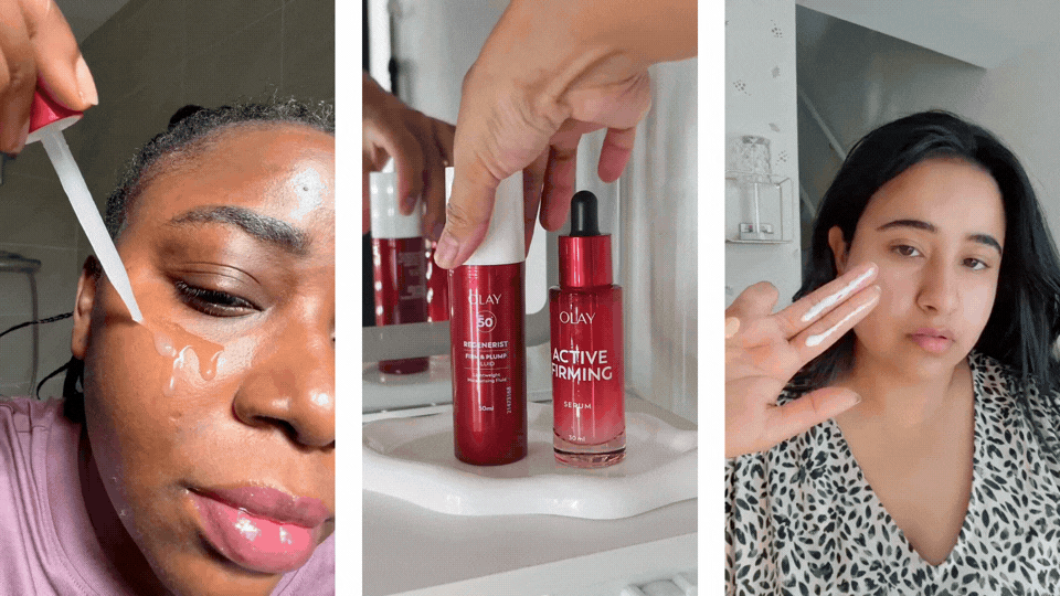 Ready to try OLAY's two-step Peptide routine?