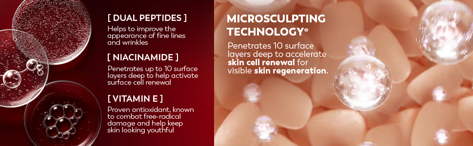 Firmer, Smoother, Radiant skin with OLAY Peptides