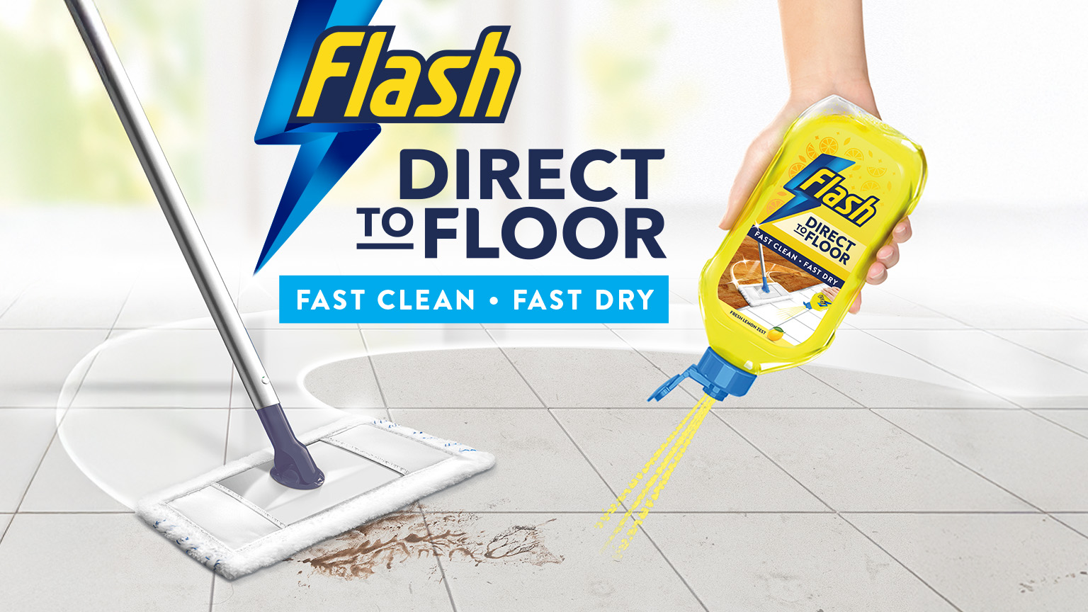 Flash Direct to Floor