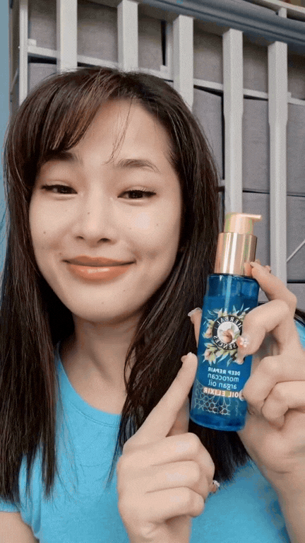 Deep nourishment with Argan oil 