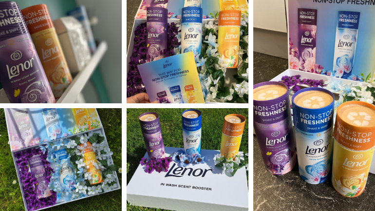 Lenor in-wash Scent Boosters(Citrus and White Verbena, Spring Awakening, Exotic Bloom & Moonlight Lily)