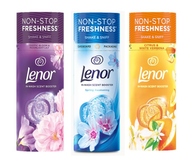3 variants of Lenor in-wash Scent Boosters
