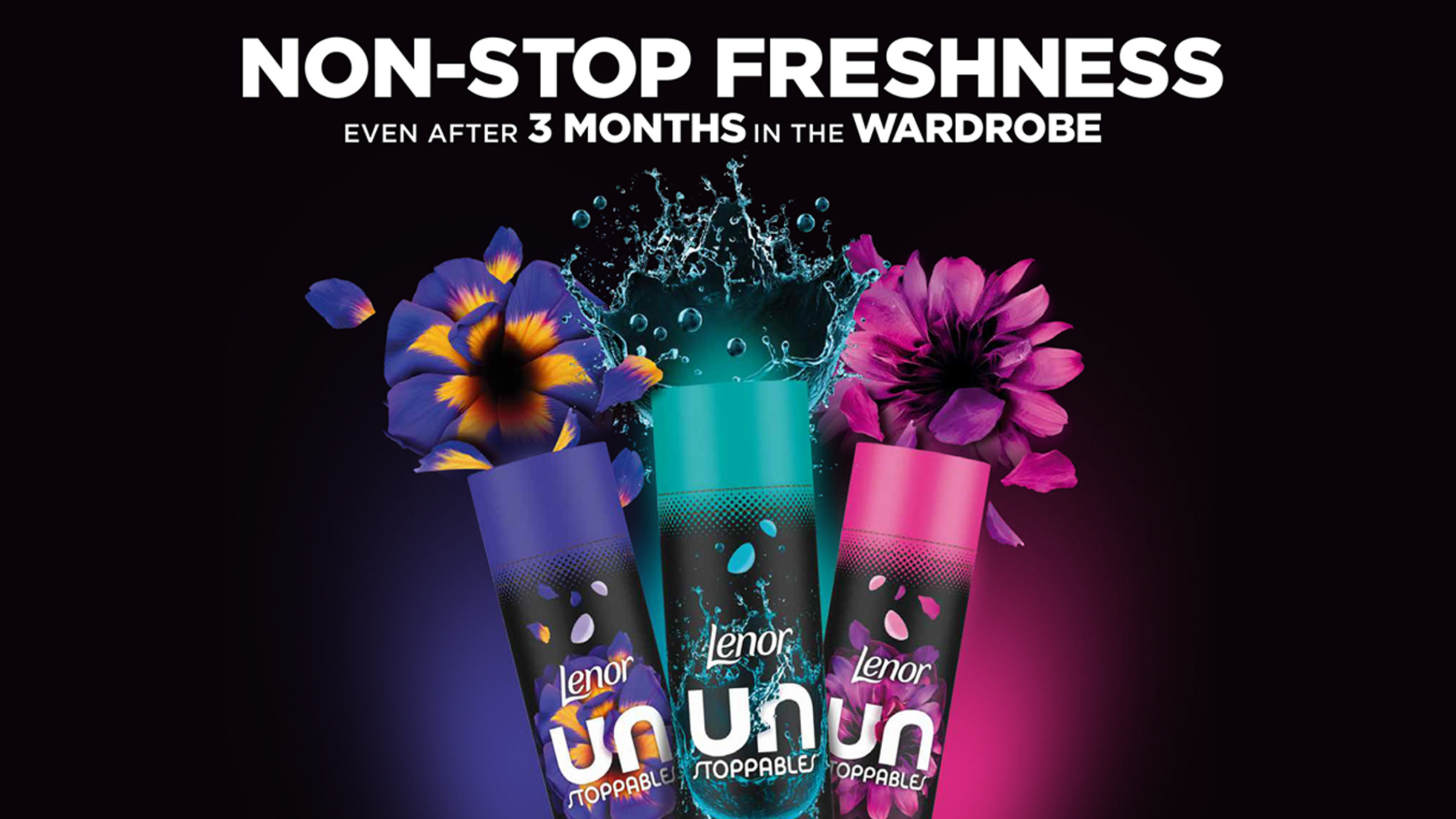 Lenor Unstoppables scent boosters that's too fresh to resist