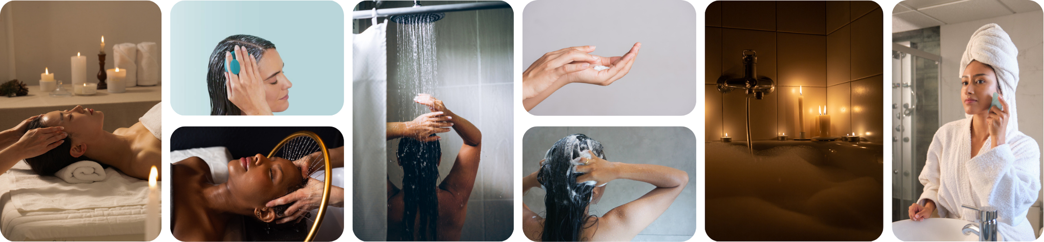 NEW Derma X Pro Scalp Mask & Massager moodboard