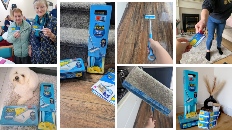 Loving that speedy cleaning action