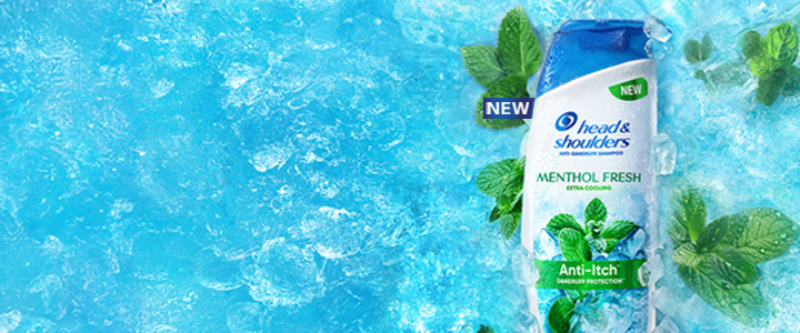 NEW Head & Shoulders Menthol Fresh