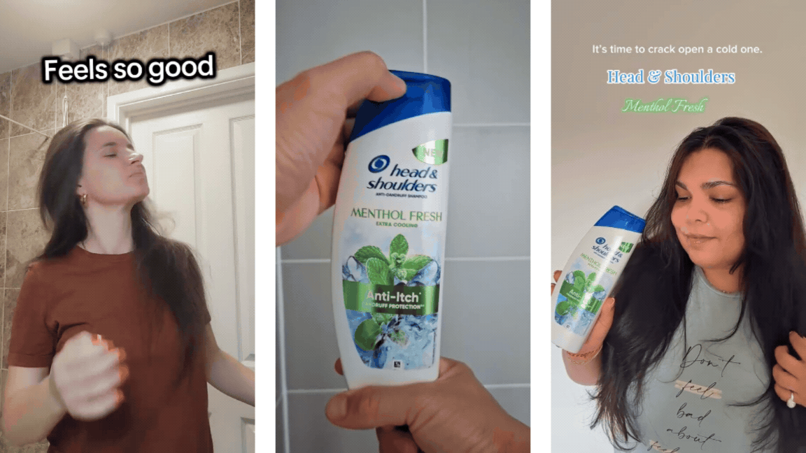 Warning: These Head & Shoulders cooling moments may inspire your next post