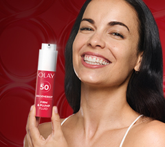 Olay Regenerist Firm & Plump SPF50+ Fluid