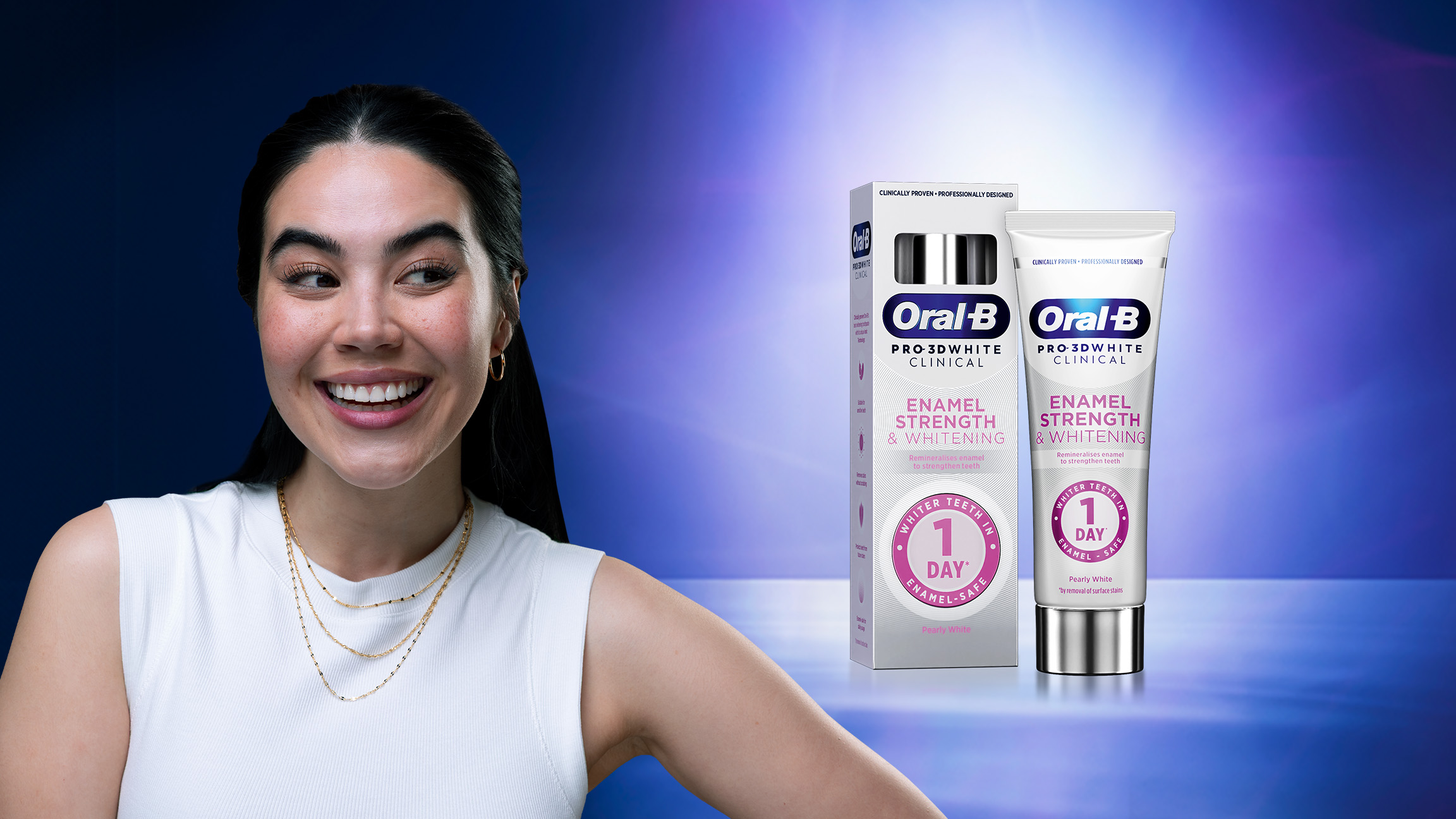 Ready to strengthen your teeth while you whiten?