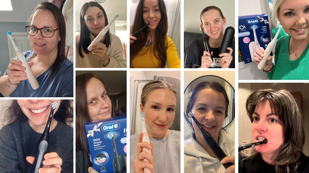 Women using the Oral-B iO2