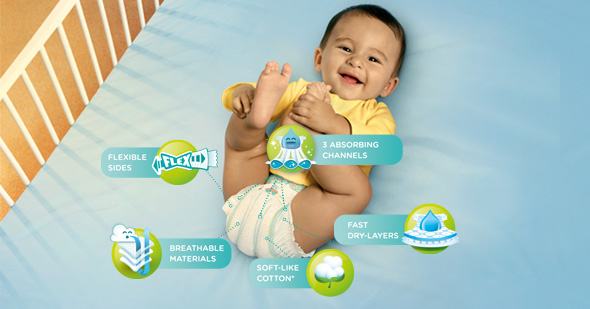 Over the next month we'll have a team of 1,000 parents who get to try out the revolutionary nappy and get the word out there.