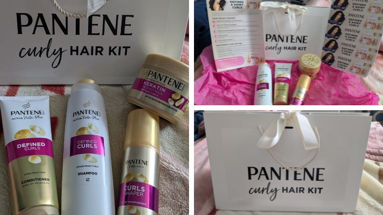 Pantene Curls starter kit