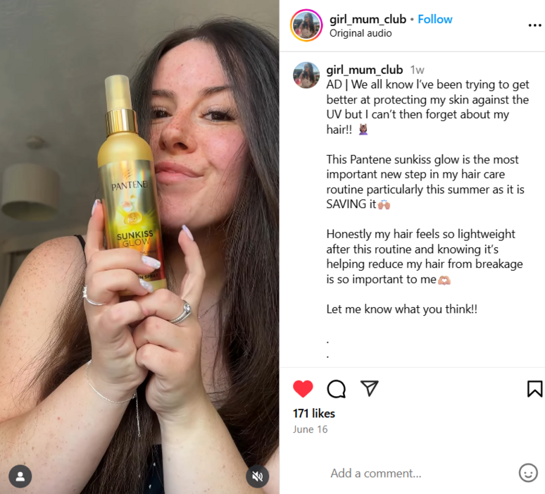 Pantene sunkiss glow