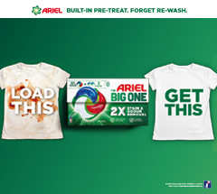 Request Ariel The Big One PODS® Samples Request Ariel The Big One PODS® Samples